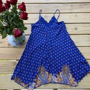 band of gypsies L, blue colorful bottom